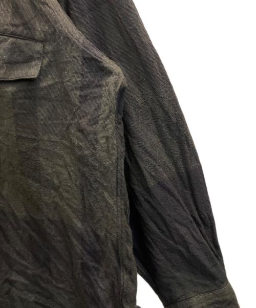 COMME des GARCONS HOMME（コムデギャルソン オム）COMME des GARCONS HOMME (コムデギャルソン オム) 長袖シャツ　90's前期 ブラック サイズ:表記無の古着・服飾アイテム