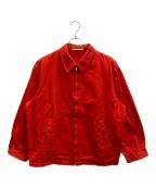 COMME des GARCONS HOMMEコムデギャルソン オム）の古着「スイングトップ　90's前期」｜レッド