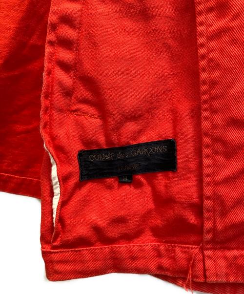 COMME des GARCONS HOMME（コムデギャルソン オム）COMME des GARCONS HOMME (コムデギャルソン オム) スイングトップ　90's前期 レッド サイズ:Мの古着・服飾アイテム