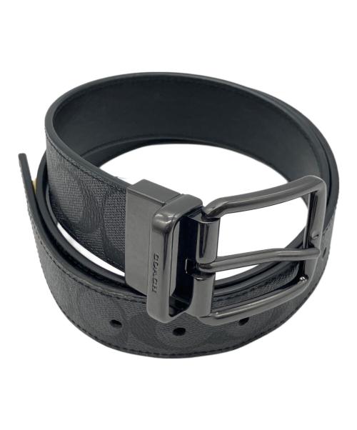 COACH（コーチ）COACH (コーチ) シグネチャーベルト ブラックの古着・服飾アイテム