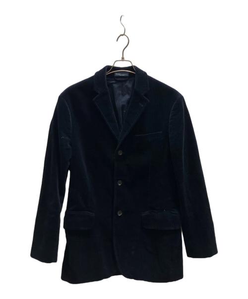 POLO RALPH LAUREN（ポロ・ラルフローレン）POLO RALPH LAUREN (ポロ・ラルフローレン) コーデュロイテーラードジャケット　90's ネイビー サイズ:Ｓの古着・服飾アイテム