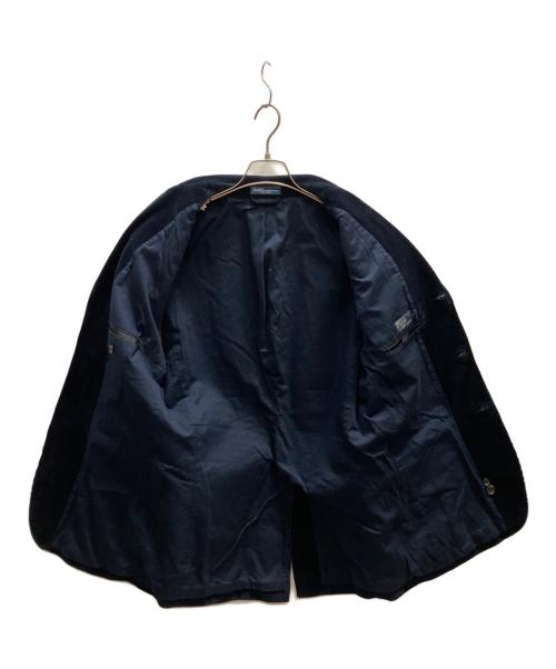 POLO RALPH LAUREN（ポロ・ラルフローレン）POLO RALPH LAUREN (ポロ・ラルフローレン) コーデュロイテーラードジャケット　90's ネイビー サイズ:Ｓの古着・服飾アイテム