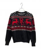 POLO RALPH LAURENポロ・ラルフローレン）の古着「コットンニット」｜ブラック