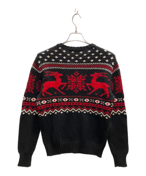 POLO RALPH LAUREN（ポロ・ラルフローレン）POLO RALPH LAUREN (ポロ・ラルフローレン) コットンニット ブラック サイズ:Ｓ 未使用品の古着・服飾アイテム