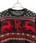 中古・古着 POLO RALPH LAUREN (ポロ・ラルフローレン) コットンニット ブラック サイズ:Ｓ 未使用品：12000円