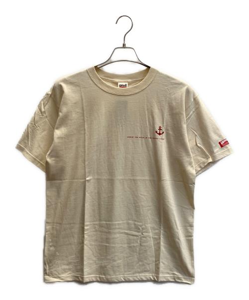 anvil（アンヴィル）anvil (アンヴィル) 半袖カットソー ベージュ サイズ:М 未使用品の古着・服飾アイテム