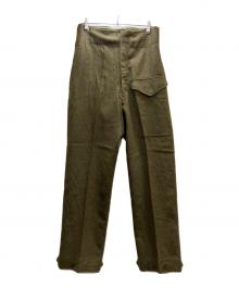 s&g clothing（エスジークローシング）の古着「ミリタリーパンツ　50's」｜グリーン