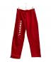 the cotton Exchange（ザコットンエクスチェンジ）の古着「スウェットパンツ　90s デッドストック」｜レッド