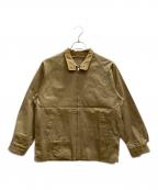 VAN JACヴァン・ヂャケット）の古着「スイングトップ　 Hauser sport」｜ベージュ