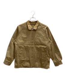 VAN JAC（ヴァン・ヂャケット）の古着「スイングトップ　 Hauser sport」｜ベージュ