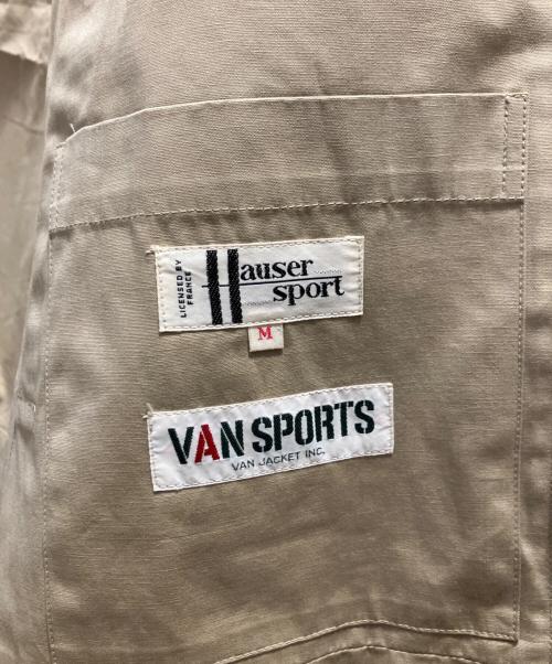 VAN JAC（ヴァン・ヂャケット）VAN JAC (ヴァン・ヂャケット) スイングトップ　 Hauser sport ベージュ サイズ:Мの古着・服飾アイテム