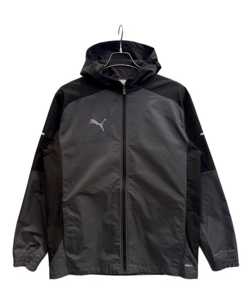 PUMA（プーマ）PUMA (プーマ) ウーブンジャケット ブラック サイズ:Ｌの古着・服飾アイテム
