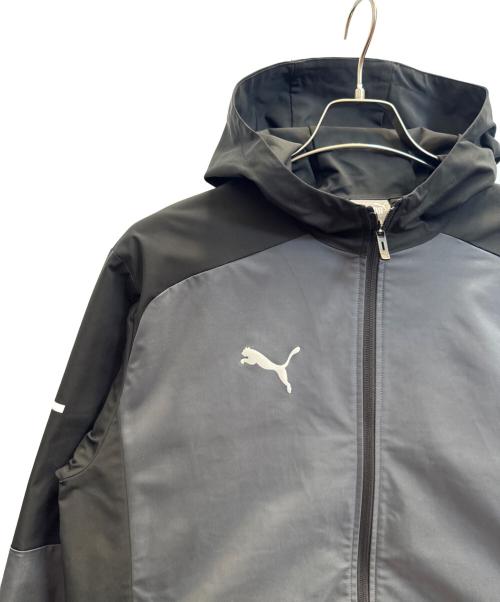 PUMA（プーマ）PUMA (プーマ) ウーブンジャケット ブラック サイズ:Ｌの古着・服飾アイテム
