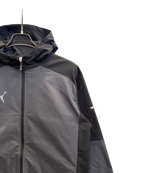 PUMA（プーマ）PUMA (プーマ) ウーブンジャケット ブラック サイズ:Ｌの古着・服飾アイテム