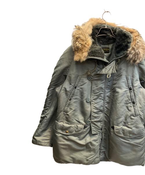 U.S.AIRFORCE（ユーエス エアフォース）U.S.AIRFORCE (ユーエス エアフォース) 50's U.S.AIRFORCE N-3B フライトジャケット グリーン サイズ:Мの古着・服飾アイテム