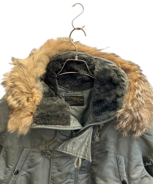 U.S.AIRFORCE（ユーエス エアフォース）U.S.AIRFORCE (ユーエス エアフォース) 50's U.S.AIRFORCE N-3B フライトジャケット グリーン サイズ:Мの古着・服飾アイテム