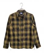 C WORKSシーワークス ファインクリーク）の古着「長袖シャツ」｜グリーン