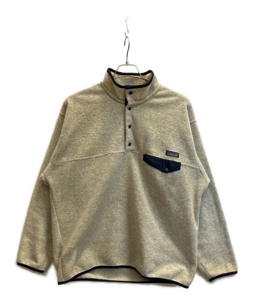 Patagonia（パタゴニア）Patagonia (パタゴニア) シンチラスナップＴ ベージュ サイズ:Ｌの古着・服飾アイテム