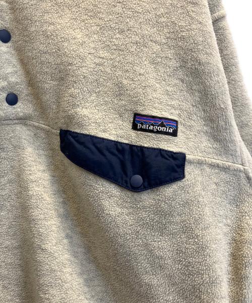 Patagonia（パタゴニア）Patagonia (パタゴニア) シンチラスナップＴ ベージュ サイズ:Ｌの古着・服飾アイテム