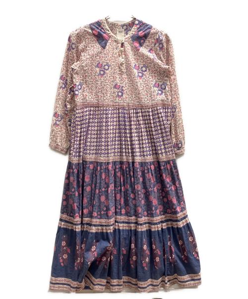 RHC Ron Herman（アールエイチシー ロンハーマン）RHC Ron Herman (アールエイチシー ロンハーマン) 長袖ワンピース バイオレット サイズ:フリーの古着・服飾アイテム