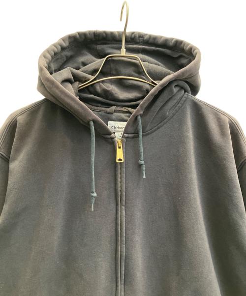 CarHartt（カーハート）CarHartt (カーハート) ジップパーカー ブラック サイズ:Ｌの古着・服飾アイテム