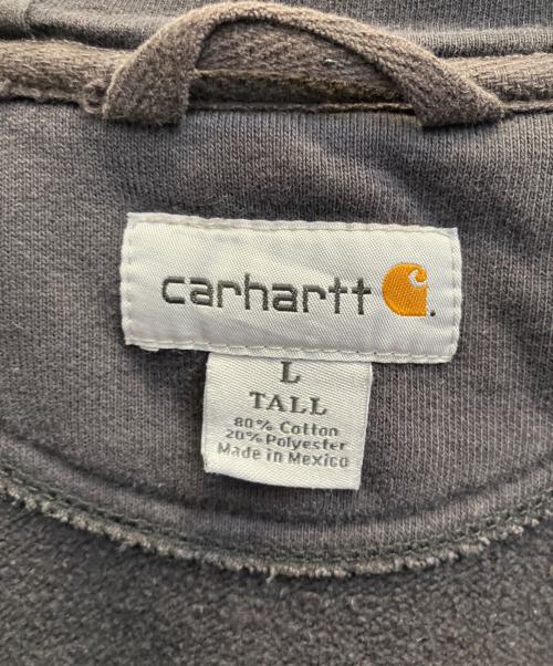CarHartt（カーハート）CarHartt (カーハート) ジップパーカー ブラック サイズ:Ｌの古着・服飾アイテム