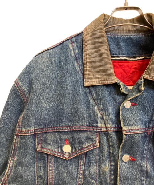 KENZO JEANS（ケンゾージーンズ）KENZO JEANS (ケンゾージーンズ) キルトライナー付デニムジャケット インディゴ サイズ:フリーの古着・服飾アイテム