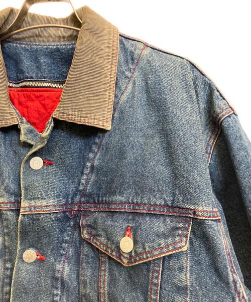 KENZO JEANS（ケンゾージーンズ）KENZO JEANS (ケンゾージーンズ) キルトライナー付デニムジャケット インディゴ サイズ:フリーの古着・服飾アイテム