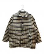 Y's for menワイズフォーメン）の古着「ジャケット」｜ブラック×アイボリー