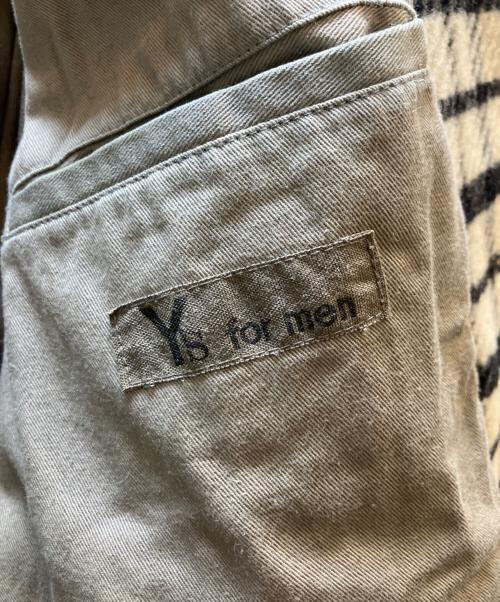 Y's for men（ワイズフォーメン）Y's for men (ワイズフォーメン) ジャケット ブラック×アイボリー サイズ:表記無の古着・服飾アイテム