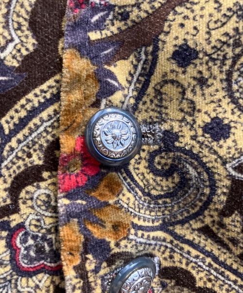 KENZO JEANS（ケンゾージーンズ）KENZO JEANS (ケンゾージーンズ) ベロアジレ ブラウン サイズ:フリーの古着・服飾アイテム