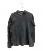 Y's for menワイズフォーメン）の古着「長袖カットソー　茶タグ」｜ブラック