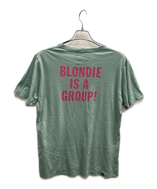 Hysteric Glamour（ヒステリックグラマー）Hysteric Glamour (ヒステリックグラマー) Call Me Print 半袖カットソー グリーン サイズ:Ｌの古着・服飾アイテム