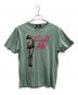 Hysteric Glamour（ヒステリックグラマー）の古着「Call Me Print 半袖カットソー」｜グリーン