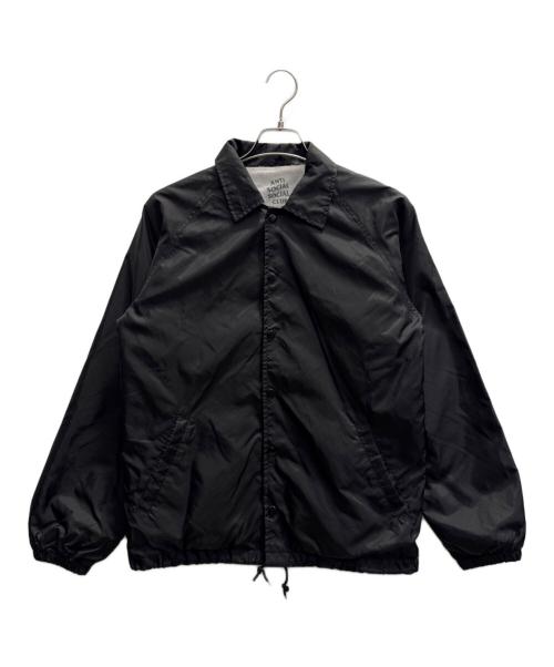 anti social social CLUB（アンチソーシャルソーシャルクラブ）anti social social CLUB (アンチソーシャルソーシャルクラブ) コーチジャケット ブラック サイズ:Ｓの古着・服飾アイテム