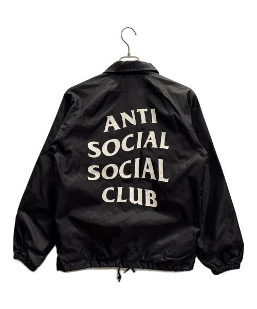 anti social social CLUB（アンチソーシャルソーシャルクラブ）anti social social CLUB (アンチソーシャルソーシャルクラブ) コーチジャケット ブラック サイズ:Ｓの古着・服飾アイテム