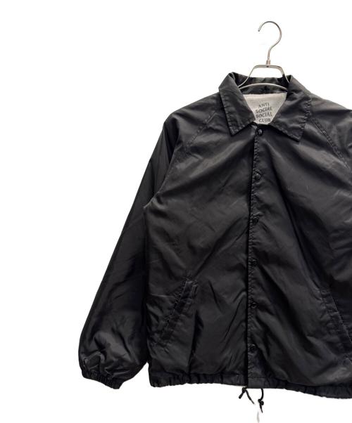 anti social social CLUB（アンチソーシャルソーシャルクラブ）anti social social CLUB (アンチソーシャルソーシャルクラブ) コーチジャケット ブラック サイズ:Ｓの古着・服飾アイテム