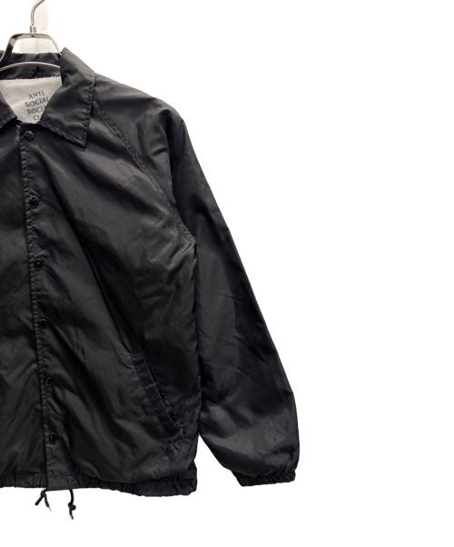 anti social social CLUB（アンチソーシャルソーシャルクラブ）anti social social CLUB (アンチソーシャルソーシャルクラブ) コーチジャケット ブラック サイズ:Ｓの古着・服飾アイテム