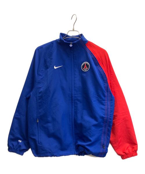 NIKE（ナイキ）NIKE (ナイキ) パリSG　トラックジャケット ブルー×レッド サイズ:Ｌの古着・服飾アイテム