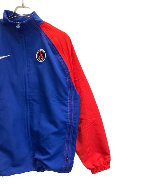NIKE（ナイキ）NIKE (ナイキ) パリSG　トラックジャケット ブルー×レッド サイズ:Ｌの古着・服飾アイテム