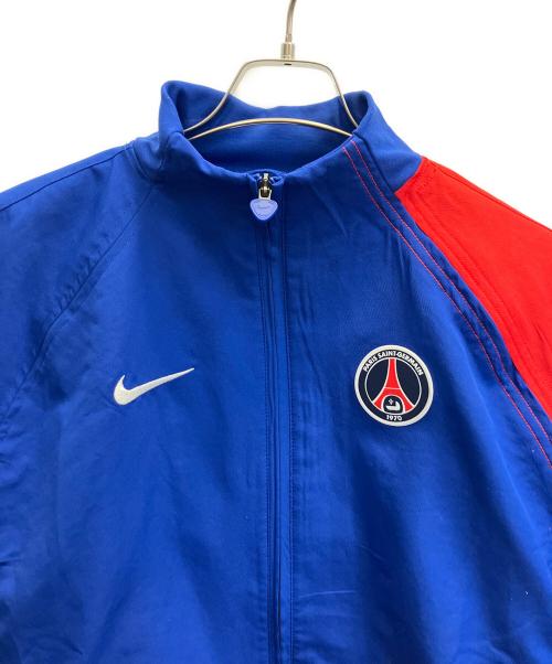 NIKE（ナイキ）NIKE (ナイキ) パリSG　トラックジャケット ブルー×レッド サイズ:Ｌの古着・服飾アイテム