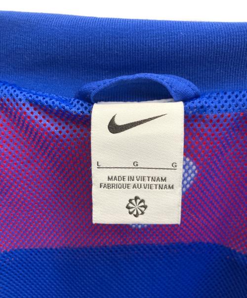 NIKE（ナイキ）NIKE (ナイキ) パリSG　トラックジャケット ブルー×レッド サイズ:Ｌの古着・服飾アイテム