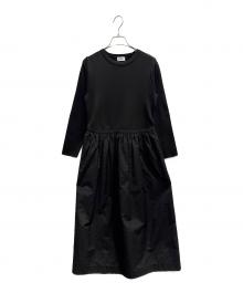 MACKINTOSH PHILOSOPHY（マッキントッシュ フィロソフィー）の古着「コンビジャガードワンピース」｜ブラック