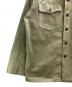 中古・古着 BlackEyePatch (ブラックアイパッチ) SPIDER WEB MILITARY SHIRT カーキ サイズ:Ｌ：10000円