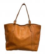 gentenゲンテン）の古着「レザートートバッグ」｜ブラウン