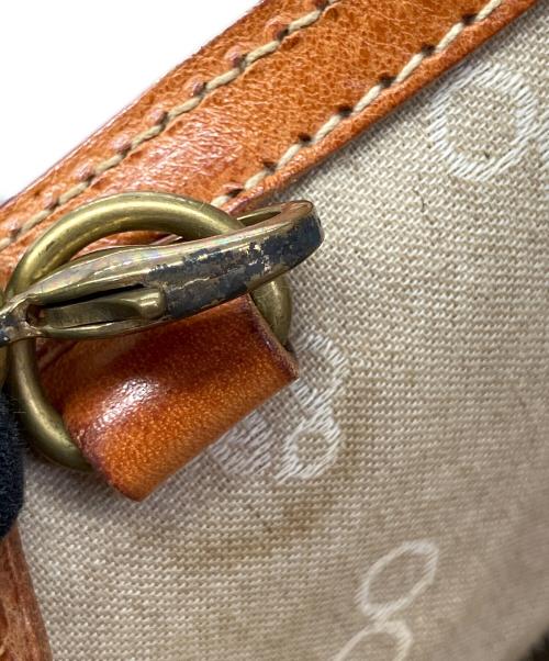 genten（ゲンテン）genten (ゲンテン) レザートートバッグ ブラウンの古着・服飾アイテム