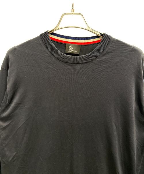 MONCLER GRENOBLE（モンクレール グルノーブル）MONCLER GRENOBLE (モンクレール グルノーブル) girocollo tricot ブラック サイズ:Ｌの古着・服飾アイテム