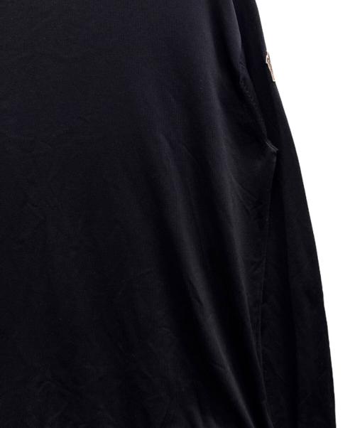 MONCLER GRENOBLE（モンクレール グルノーブル）MONCLER GRENOBLE (モンクレール グルノーブル) girocollo tricot ブラック サイズ:Ｌの古着・服飾アイテム