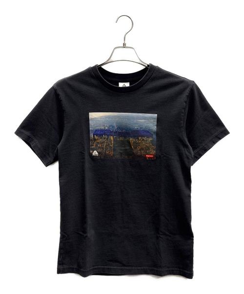 NIKE ACG（ナイキエーシージー）NIKE ACG (ナイキエーシージー) SUPREME (シュプリーム) Grid Tee ブラック サイズ:Ｓの古着・服飾アイテム