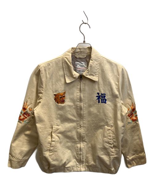 DAFEILI（ダフェイリ）DAFEILI (ダフェイリ) ベトナムジャンパー ベージュ サイズ:Мの古着・服飾アイテム